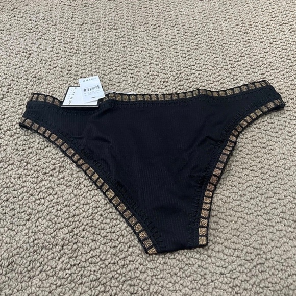 NEW Platinum inspired by Solange Ferrarini Stitched Ribbed Bikini Bottom CROCHET - Picture 7 of 9